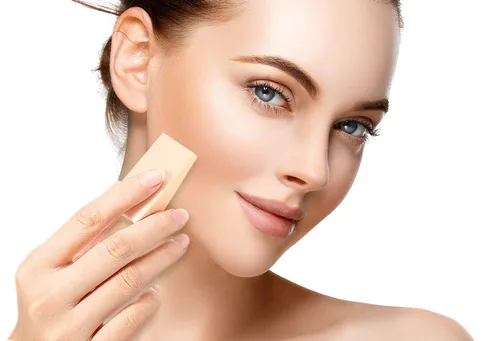 Vista 7 de OWLFAVO 48 esponjas cosméticas de maquillaje triangulares, sin látex, desechable, espuma de belleza, aplicador facial para base impecable, sensible