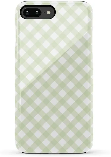 Vista 52 de Casely Funda para iPhone 6/7/8 Plus Todo envuelto Lazos vintage Diseño protector delgado esencial de doble capa