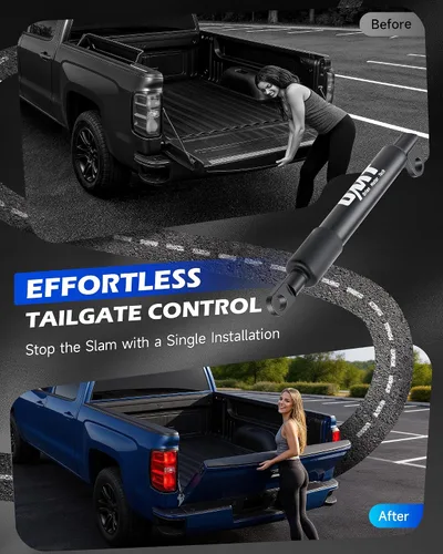 Vista 2 de Orion Motor Tech Kit de asistencia para puerta trasera de camión, kit de asistencia de elevación para portón trasero compatible con Chevy Silverado