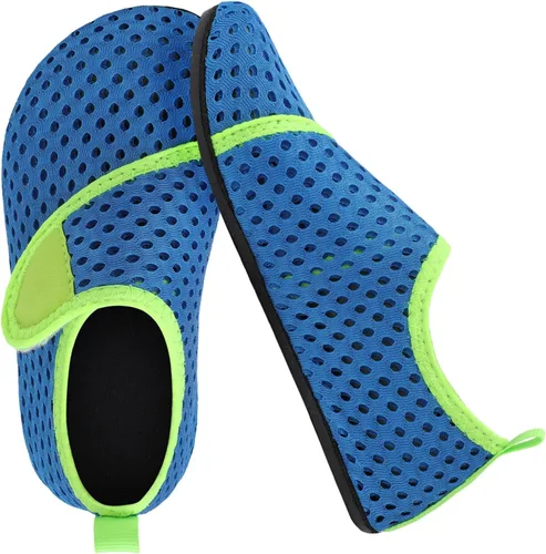 Vista 2 de Centipede Demon Zapatos de agua para niños y niñas, secado rápido, calcetines acuáticos para deportes, playa, natación, surf
