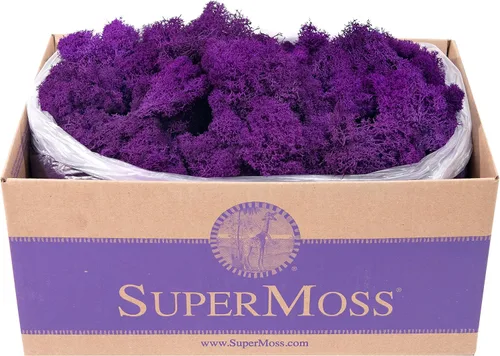 Vista 19 de Super Moss (23164) Musgo de reno preservado, fucsia, 2 onzas Musgo preservado suave, decoración del hogar, manualidades y terrarios, diseño