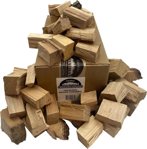 Vista 9 de Trozos de Madera para Ahumar, Trozos de Madera Dura de Cerezo Totalmente Natural para Parrillas y Ahumadores, Añade Rico Sabor a Humo a Cerdo, Res