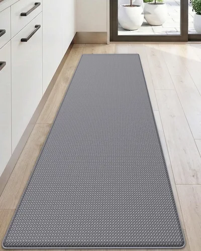 Vista 16 de DEXI Alfombrillas de Cocina Acolchadas Anti Fatiga, 17x59, Alfombra de Pasillo para Estar de Pie Impermeable, Espuma Viscoelástica Cómoda Acolchada