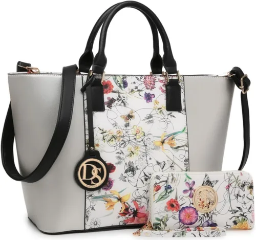 Vista 31 de Dasein Satchel Purse Handbag for Women Large Shoulder Work Tote Bag With Matching Wallet