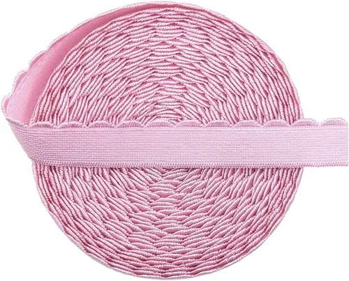 Vista 11 de DIY PARK 5 Yarda 1/2 "0.512 in Brillante Nylon Felpa Elástico Spandex Banda Hombro Correas Sujetador Correa Ropa Interior Lencería Costura Trim Negro