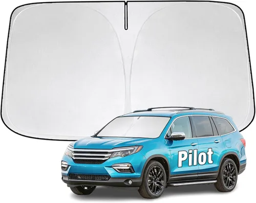 Vista 101 de Parasol para parabrisas Acura MDX 2001-2013, protector de parabrisas 300T, bloquea los rayos UV, ajuste personalizado, MDX para parabrisas