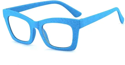 Vista 10 de Oprah Style - Lentes de lectura cuadrados con bloqueo de luz azul para mujeres y lectores de computadora Z05 Beige