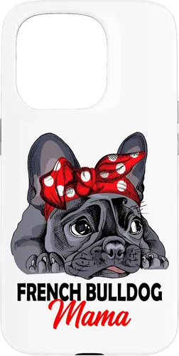Vista 14 de French Bulldog Mama Frenchie Frauchen Case for iPhone 17