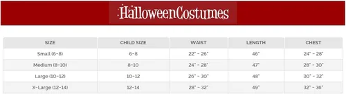 Vista 2 de Hooded Robe Costume for Girl's