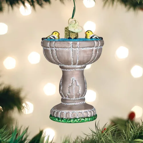 Vista 2 de Old World Christmas Adornos de vidrio soplado para árbol de Navidad