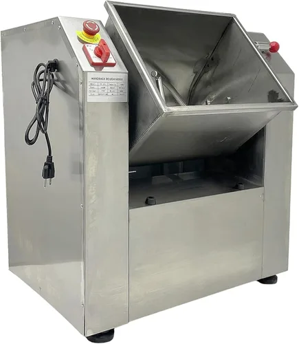 Vista 8 de TECHTONGDA Mezclador de masa comercial Mezclador de harina de acero inoxidable Máquina de amasado de masa de 110 V Mezclador de alimentos de alta