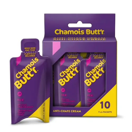 Vista 9 de Chamois Butt'r Her' Paquetes de 0.3 fl oz - 75 unidades equipo de ciclismo