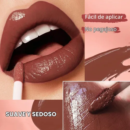 Vista 3 de Juego de delineador de labios negro 3 en 1 y lápiz labial
