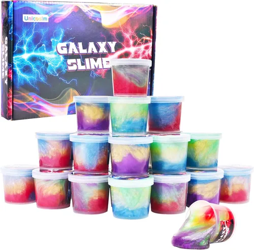 Vista 7 de Paquete de 24 slime de mantequilla para niños, recuerdos de fiesta, rellenos de bolsas de golosinas, juguete para ansiedad, rellenos de calcetines