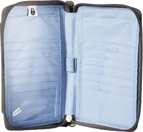 Vista 5 de Baggallini Nueva cartera cruzada clásica para teléfono RFID