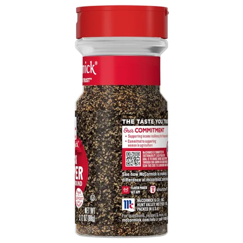 Vista 28 de McCormick Pimienta negra molida gruesa, 3.12 oz