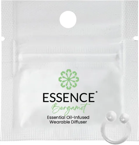 Vista 18 de Essence - Difusor nasal de aromaterapia portátil, anillo de nariz de aceite esencial de bergamota, inhalador de silicona para apoyo del estrés
