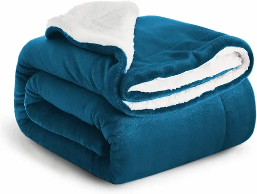 Vista 8 de IR Imperial Rooms Mantas Sherpa de color rosa bebé tamaño King para cama – Paquete al por mayor de 9 mantas Sherpa – Manta suave y esponjosa