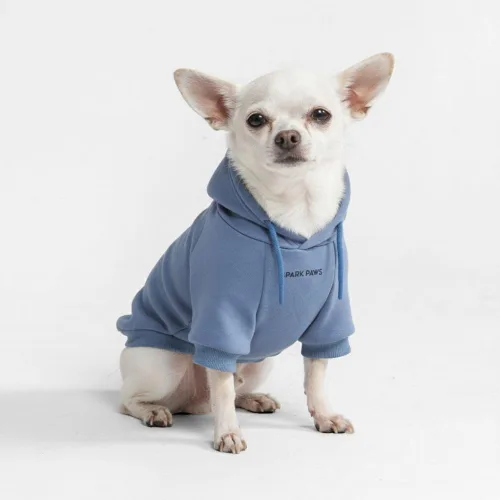 Vista 42 de Spark Paws Sudadera con capucha para perro, suéter de primera calidad para perros pequeños, medianos y grandes Trajes cálidos para bulldogs