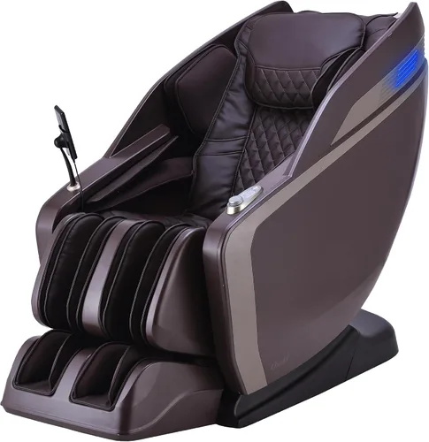 Vista 11 de Osaki Monarch - Silla de masaje de cuerpo completo Gravedad cero 3D SL-Track Tecnología de ahorro de espacio reclinable 9 programas Le Negro