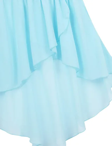 Vista 21 de Moily - Faldas de baile para niñas grandes, modernas, con cintura elástica