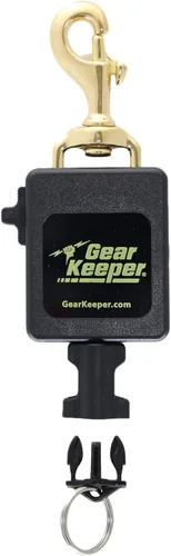Vista 9 de Gear Keeper Luz de buceo y retractor de cámara subacuática - Correa retráctil para mantener el equipo de buceo seguro y accesible - Montaje de clip