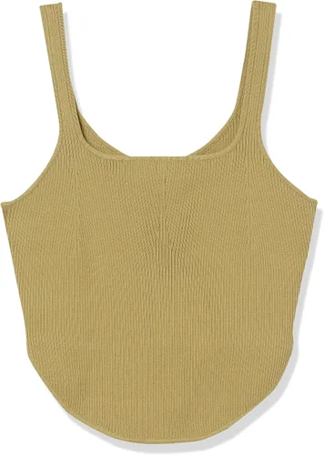 Vista 6 de The Drop Hudson - Corsé de suéter con cuello cuadrado para mujer