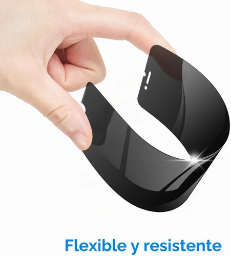 Vista 7 de JETech Protector de pantalla de privacidad para iPhone SE 3 (3ª edición 2022) de 4.7 pulgadas, película de vidrio templado antiespía, compatible