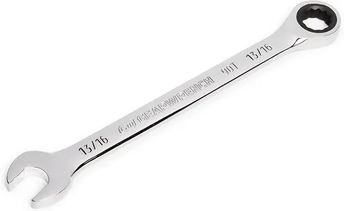 Vista 26 de GEARWRENCH Llave combinada de trinquete de 1" con arco oscilante de 4 grados y 12 puntos - 86953