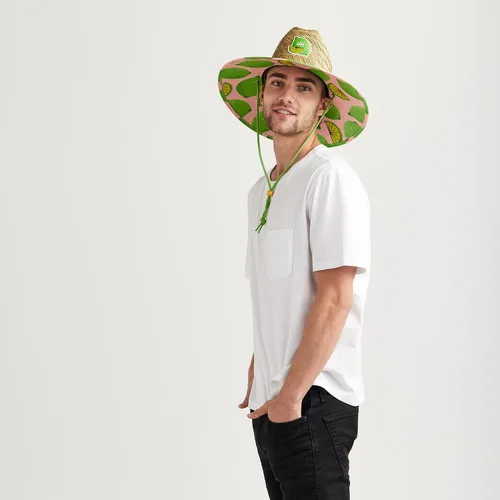 Vista 9 de Hemlock Hat Co. Sombreros de salvavidas con fondo impreso