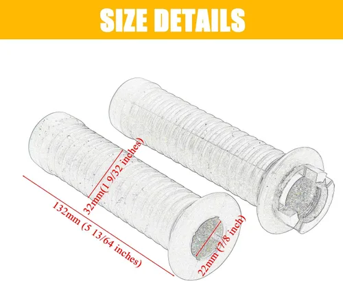 Vista 5 de Empuñaduras de manillar para acelerador y embrague Riot Hand Grip compatibles con Indian Scout 2015-2021