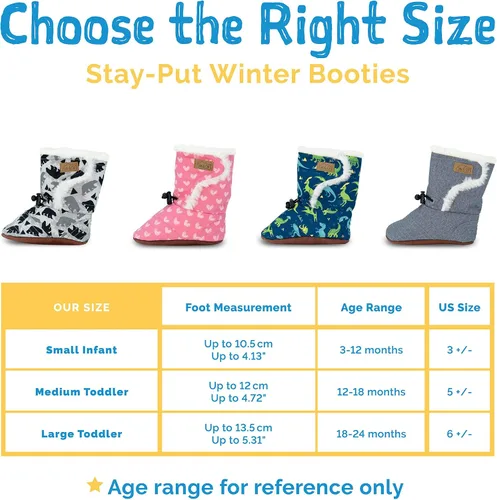Vista 6 de JAN & JUL Botines resistentes al agua para bebés y niños pequeños