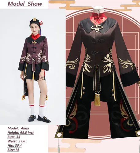 Vista 2 de KELLOGG Disfraz HutaoVentiAmber - Conjunto completo de Halloween