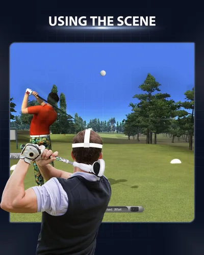 Vista 6 de Amavasion VR Golf Club Handle Accessories Compatible with Meta Oculus Quest 2 Enhance Immersive VR Game Experience (WhiteGreen)