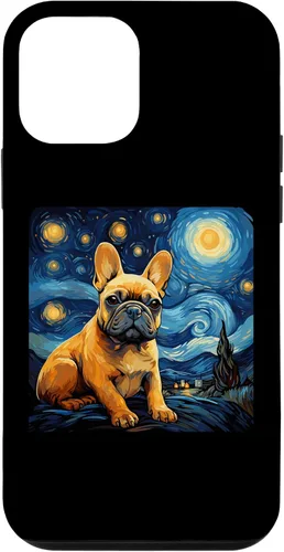 Vista 16 de Van Gogh Dog French Bulldog Case for iPhone 17