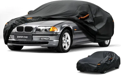 Vista 16 de Kayme Funda impermeable para automóvil deportivo para todo tipo de clima. Consulta la tabla de tallas del vehículo para un ajuste preciso. Cubierta