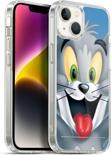 Vista 22 de Head Case Designs Funda de gel de cara completa con licencia oficial de Tom y Jerry Jerry [protección de grado militar] compatible con Apple iPhone