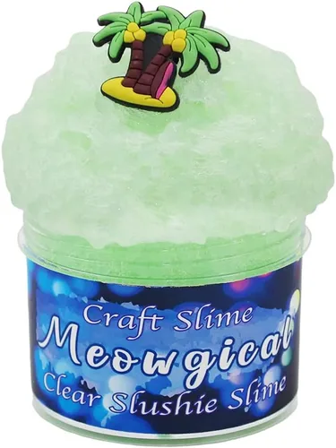 Vista 5 de Kit de Suministros de Slime Mantecoso Esponjoso DIY Juguete Antiestrés Slime Perfumado, Regalo de Favor de Fiesta Educativa y Cumpleaños 6