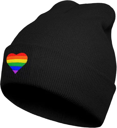Vista 8 de Gorro suave y holgado, gorro de punto cálido para invierno para hombres y mujeres Verde (Green Alien)