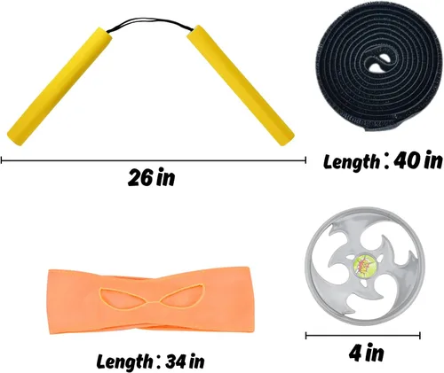 Vista 5 de Conjunto de disfraz de concha de tortuga de superhéroe, perfecto para fiestas de cumpleaños de niños y Halloween