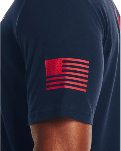 Vista 4 de Under Armour Men's Freedom Graphic Short Sleeve T-Shirt
