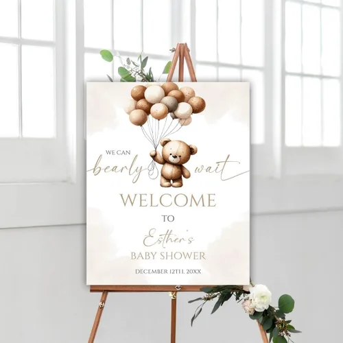 Vista 20 de Letrero de bienvenida con texto en inglés "Oh Boy Safari Animals Baby Show", cartel de bienvenida para baby shower, cartel de bienvenida para baby