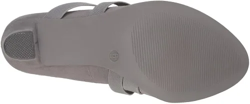 Vista 2 de Journee Collection Tacones gruesos con correa elástica triple y suela cómoda