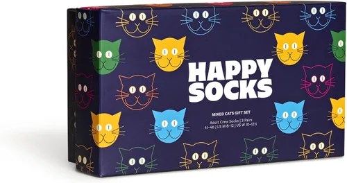 Vista 6 de Happy Socks - Caja de regalo con temática de perro unisex, 3 pares de calcetines