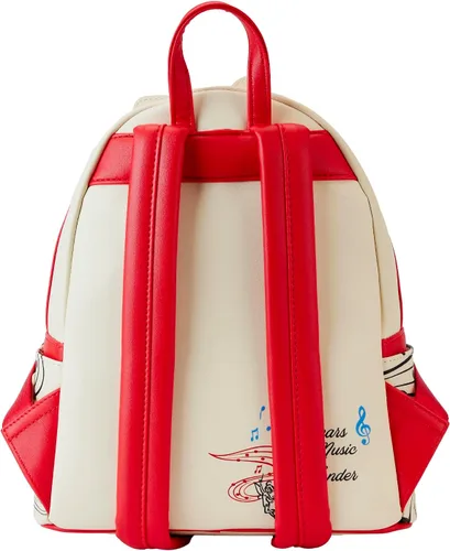 Vista 4 de Loungefly Disney Mickey Musician Disney 100 Anniversary Mini-mochila, exclusiva de Tienda
