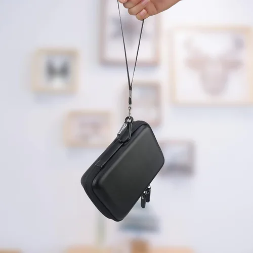 Vista 6 de Lacdo Estuche de transporte de disco duro para SanDisk Professional G-Drive ArmorATD - Disco duro externo portátil resistente HDD USB-C USB 3.2 Gen