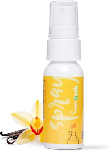 Vista 7 de SuperMouth Spray bucal sin flúor, fórmula alcalina, sin azúcar con prebióticos y xilitol, suave para niños, adultos y mujeres embarazadas, refresca