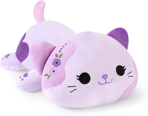 Vista 11 de Onsoyours - Peluche de gato original de 13 pulgadas, peluche de gatito de felpa suave, animal de peluche para niños y adultos, almohada kawaii