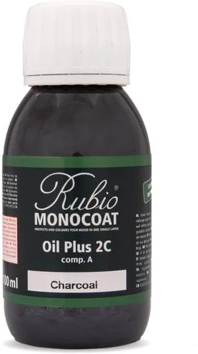 Vista 79 de Rubio Monocoat Muestra de Tinte y Acabado para Madera - Niebla 5% Aceite Plus Parte A Aceite de linaza para madera de secado rápido y ecológico