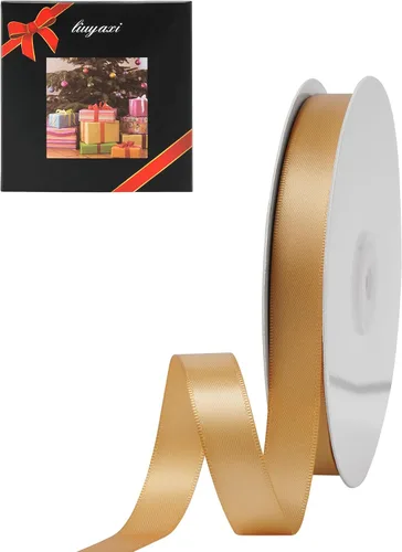 Vista 13 de LIUYAXI Cinta púrpura claro, 1/2 pulgada x 25 yardas, cinta de doble cara púrpura claro para envolver regalos, manualidades, ramo de lazos